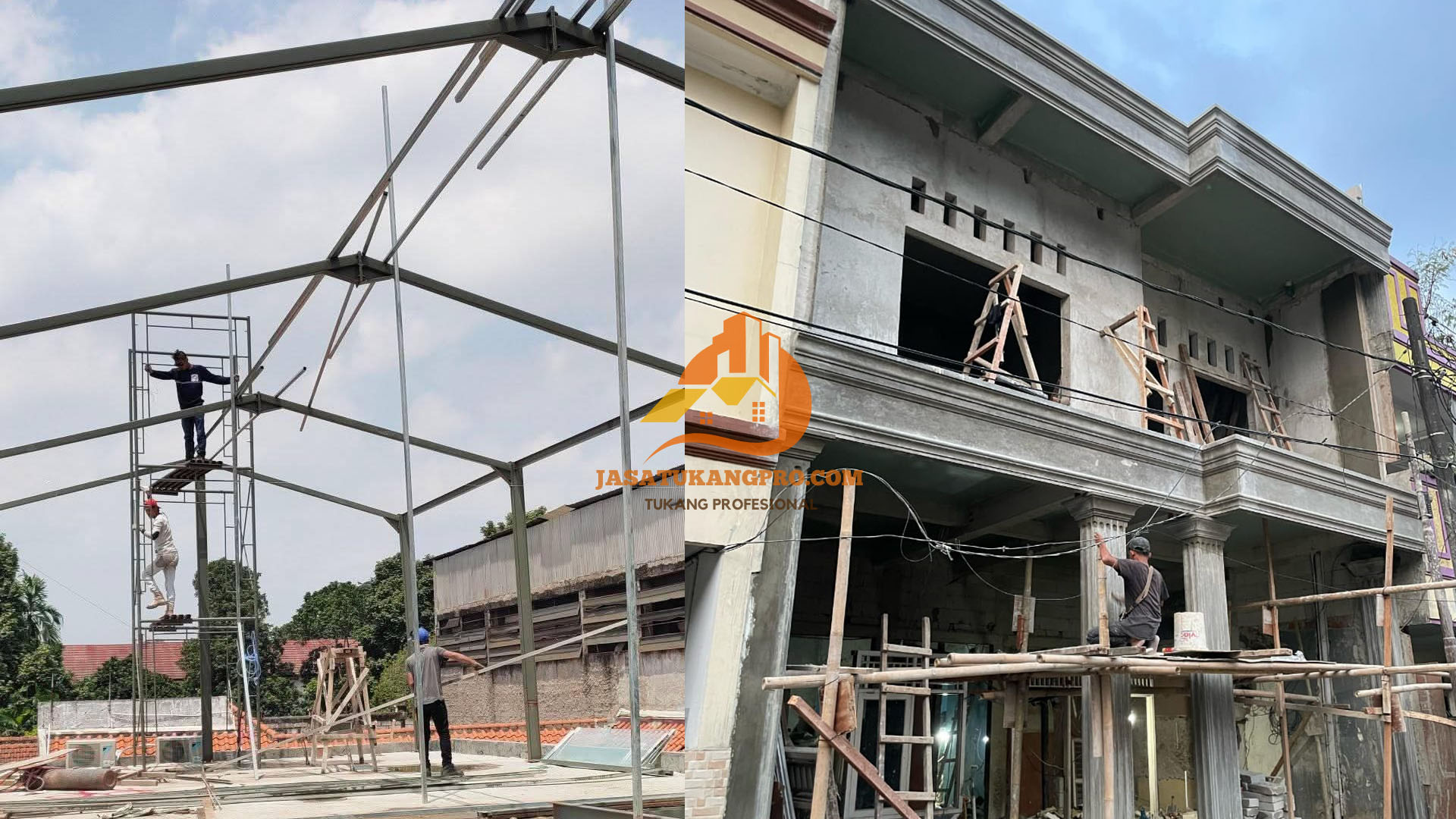 Jasa tukang borongan untuk bangun rumah dan renovasi wilayah Jakarta, Bekasi, Depok, Tangerang, Bogor