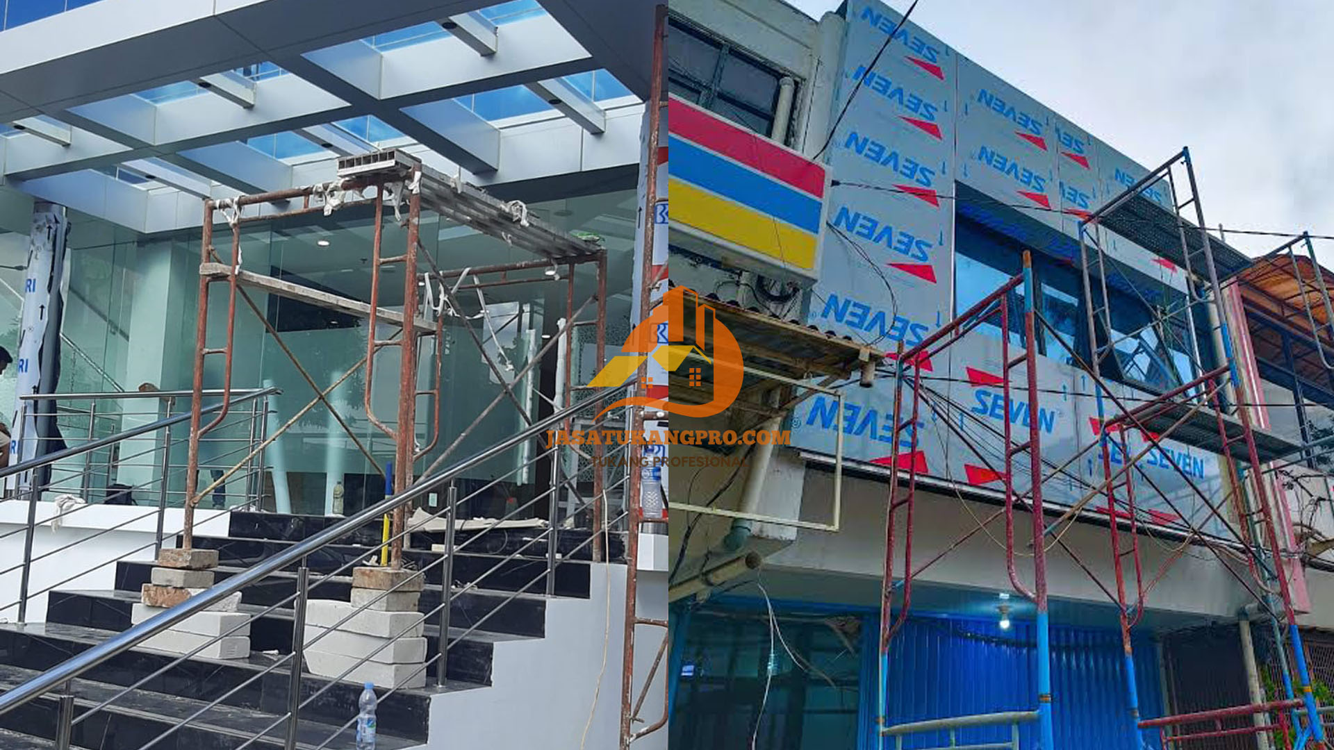 Tukang proyek renovasi dan bangun ruko, kantor, restoran, kafe, kos-kosan, kontrakan, outlet franchise murah wilayah Jakarta, Bekasi, Depok, Tangerang, Bogor