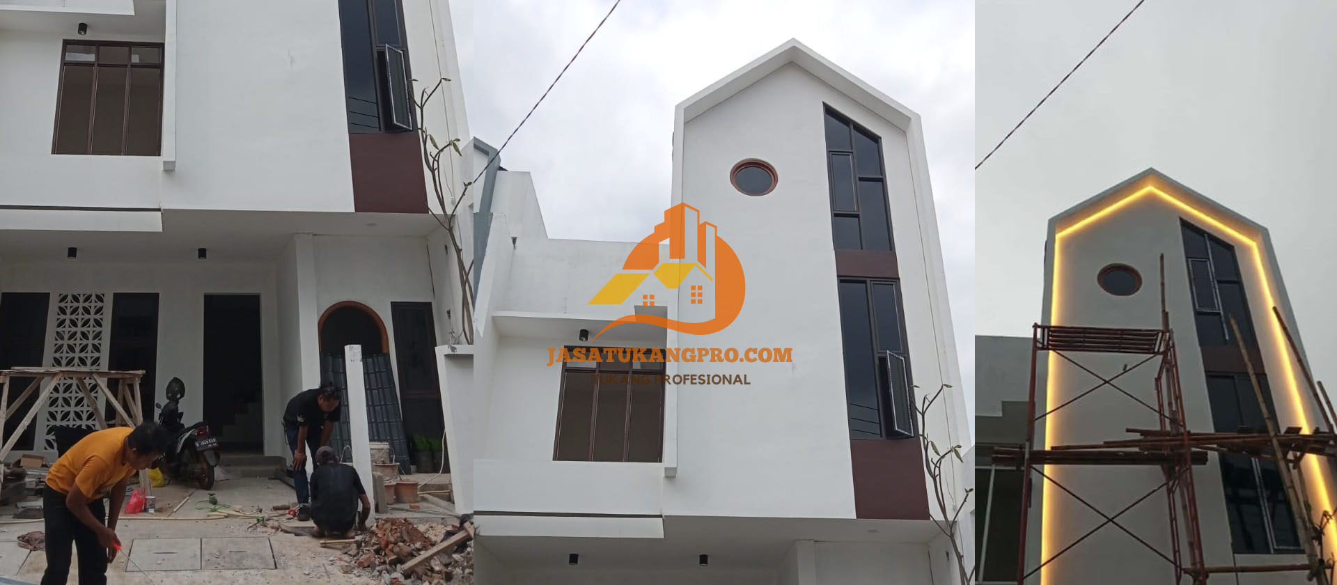 Tukang bangunan bikin rumah modern daerah Rawalumbu Bekasi