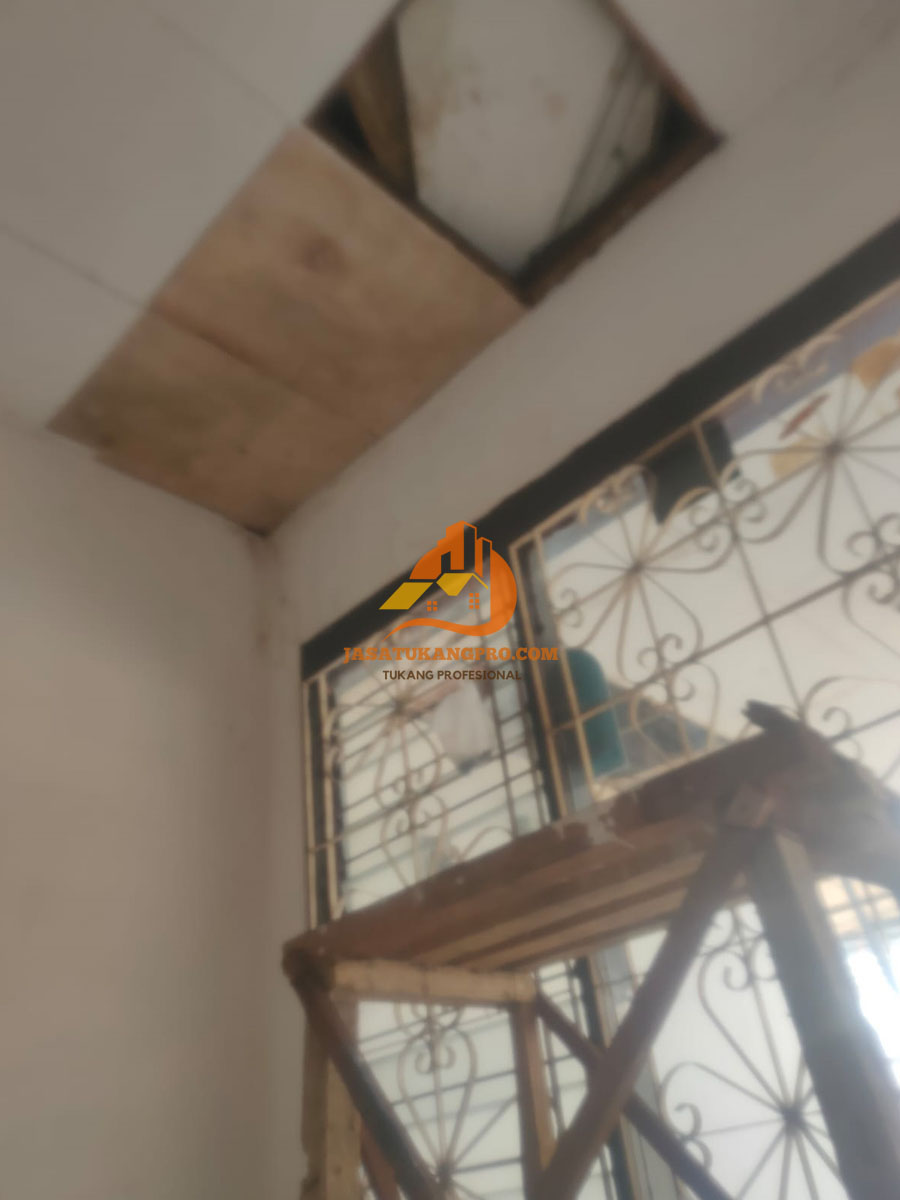 Jasa tukang ganti plafon lapuk / bocor daerah Kelapa Gading Jakarta Utara