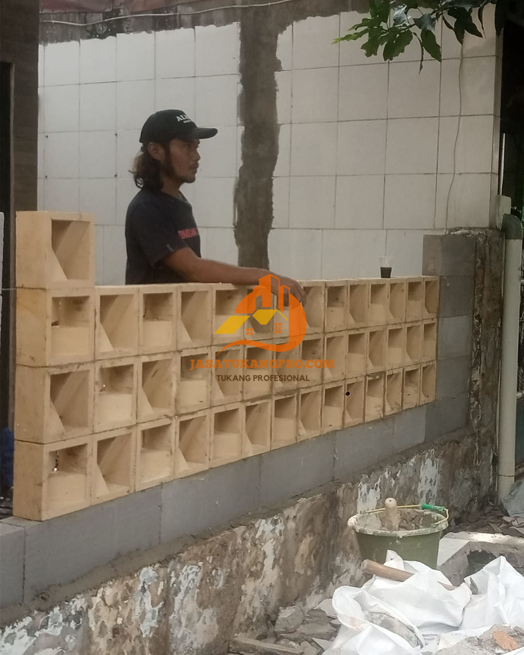 Tukang bikin pagar tembok & besi aesthetic daerah Cakung Jakarta Timur