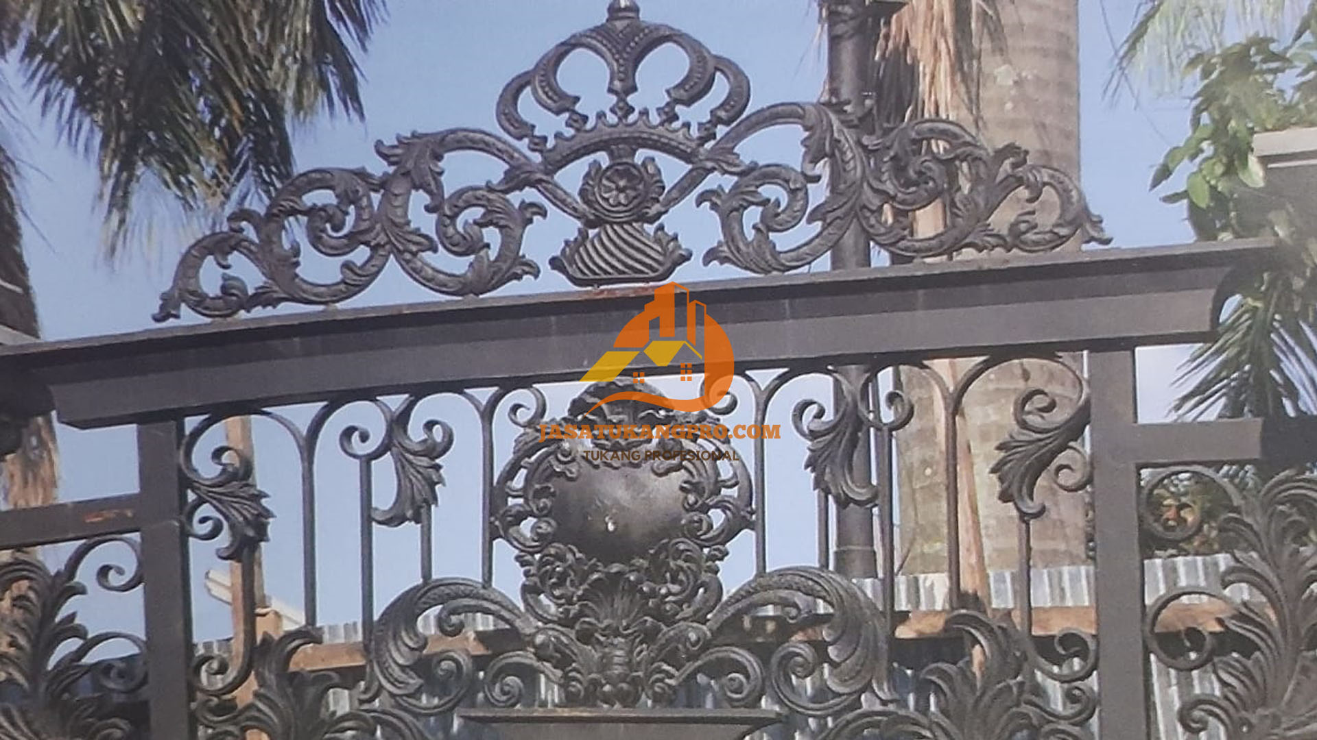 Tukang Las Panggilan Jakarta Selatan Bikin Pagar Alferon Klasik Mewah