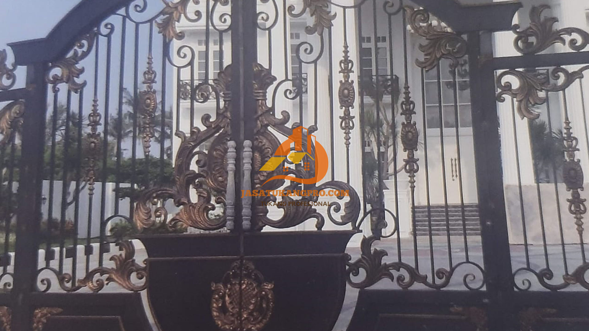 Tukang Las Panggilan Jakarta Selatan Bikin Pagar Alferon Klasik Mewah